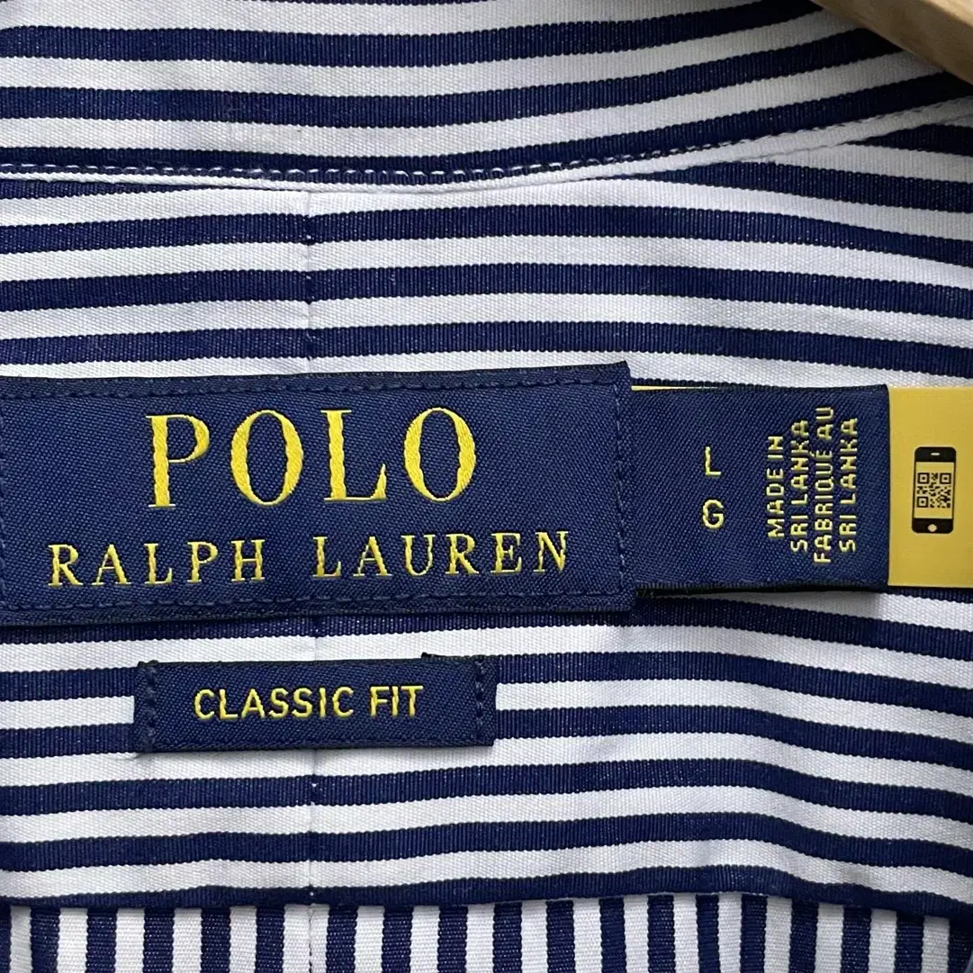 (XL)POLO 폴로랄프로렌 스트라이프 블루 버튼다운셔츠