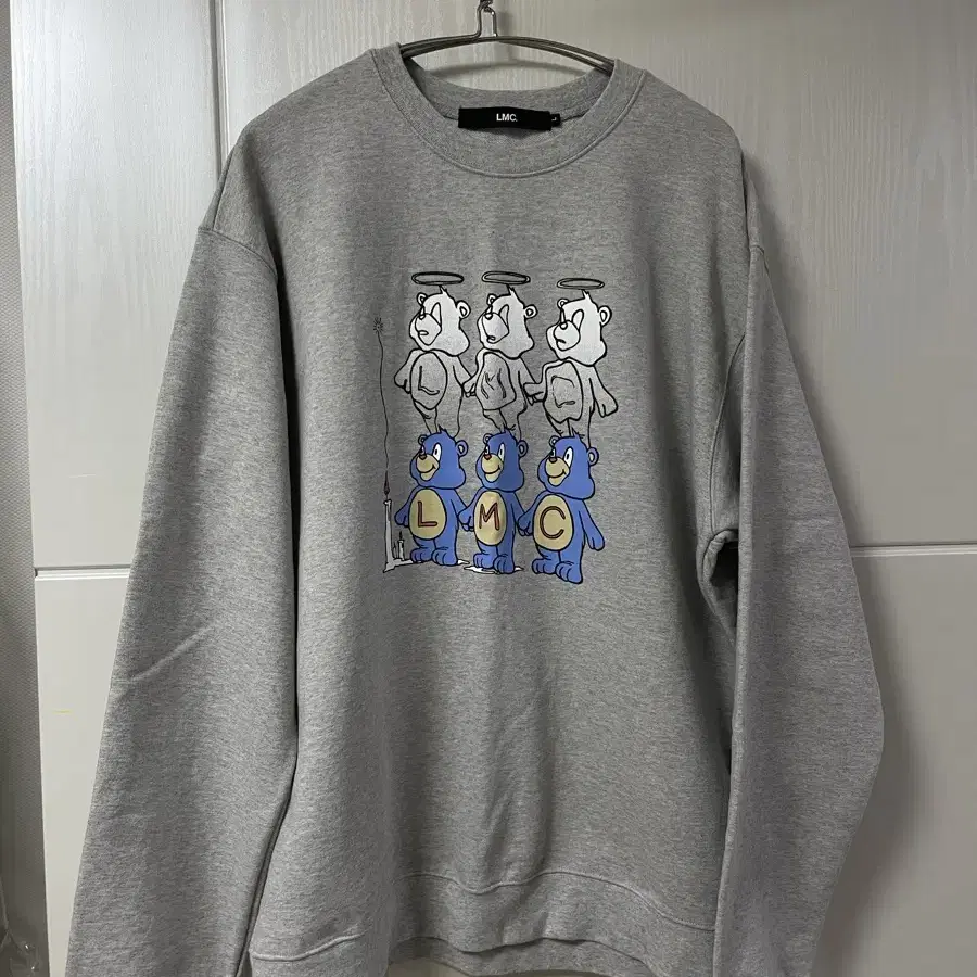 LMC 곰돌이 맨투맨 THREE BEARS SWEATSHIRT grey