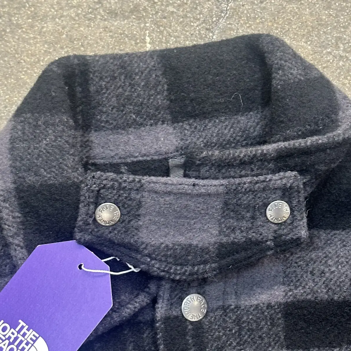 The north face purple label 리버시블 자켓