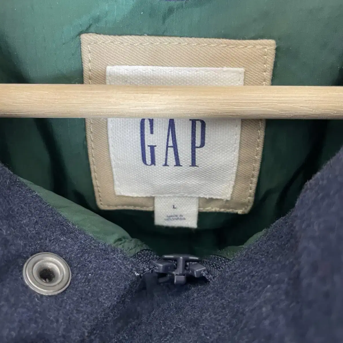 Gap 갭 네이비 울 패딩