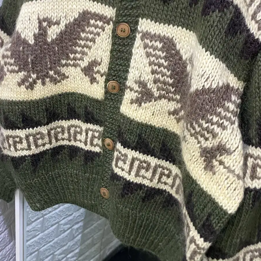 Vintage Cowichan Cardigan