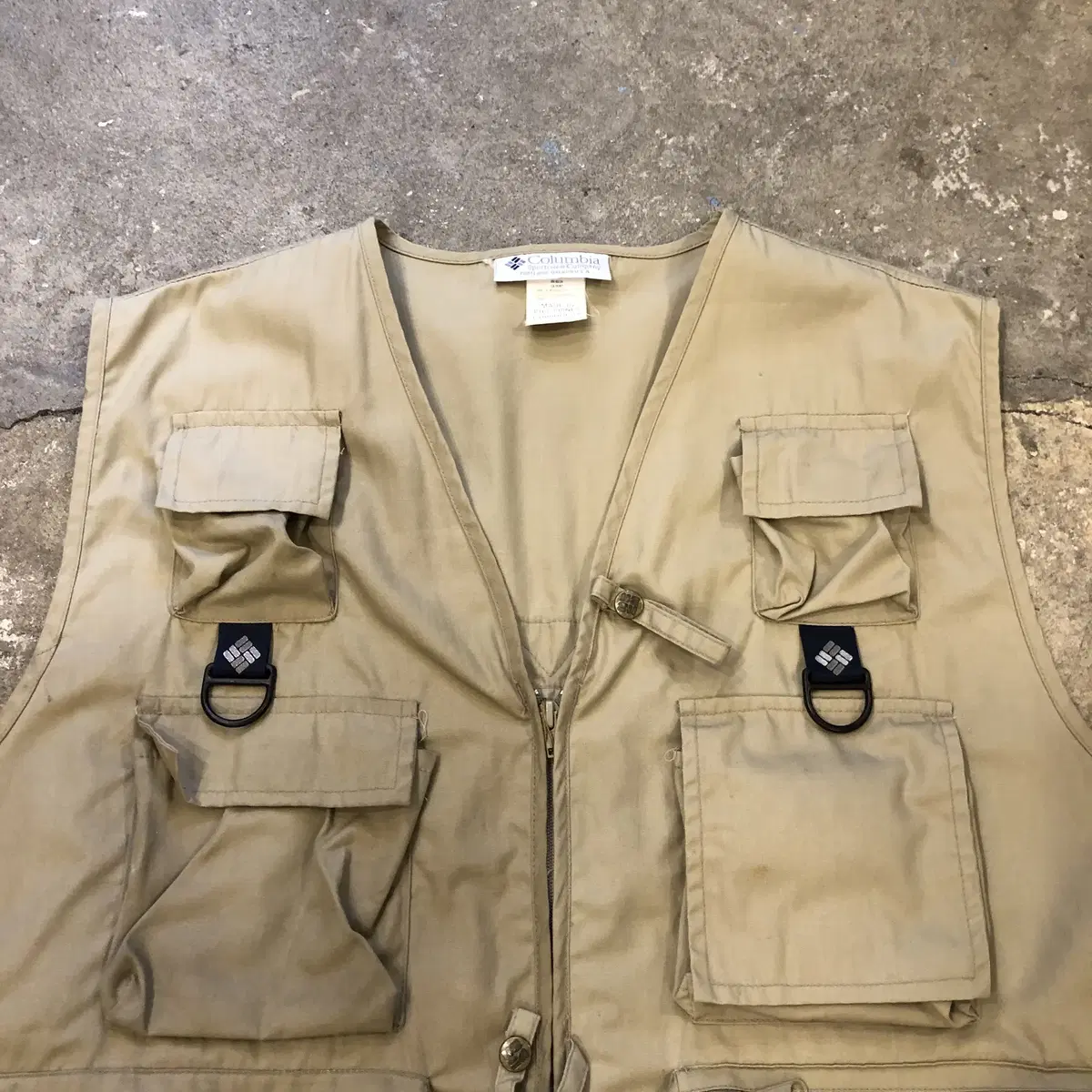 90s Columbia fishing vest - 2-3XL