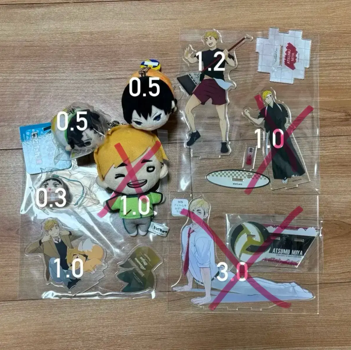 Deactivation) haikyuu Goods WTS