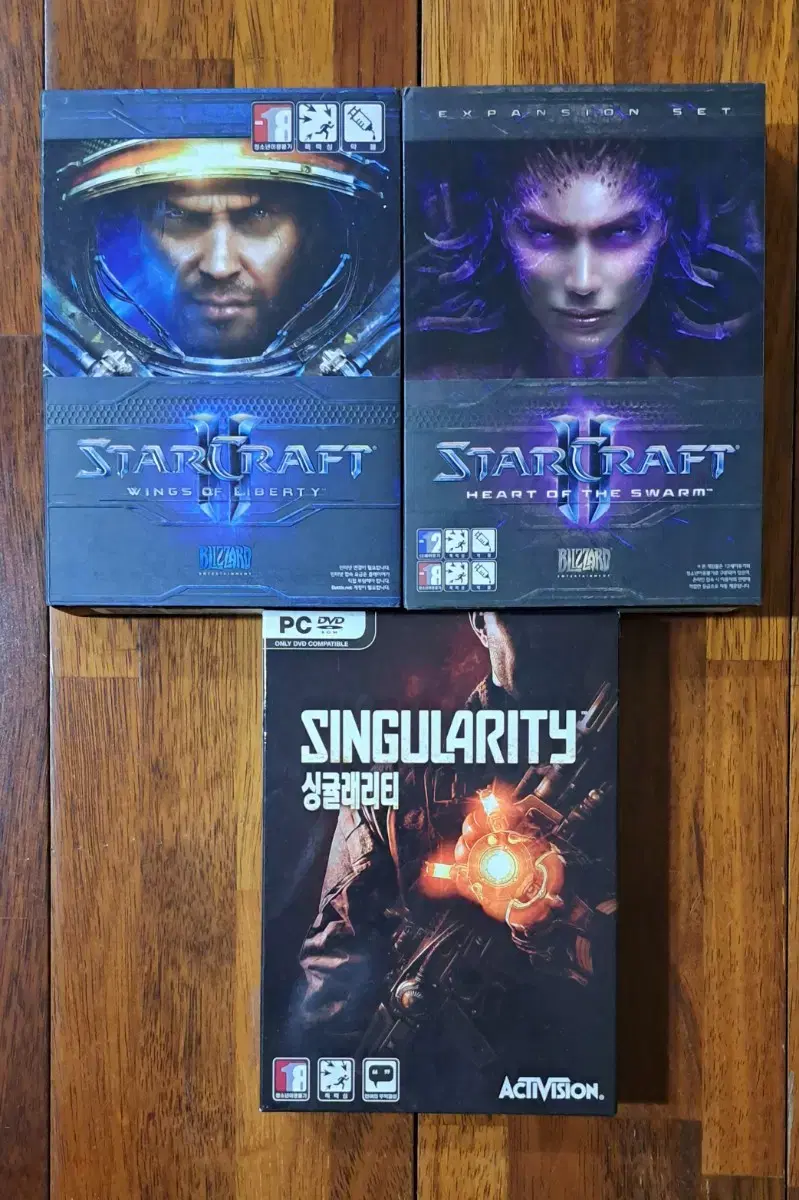 STARCRAFT 스타크래프트.싱귤래리티 3장 일괄판매