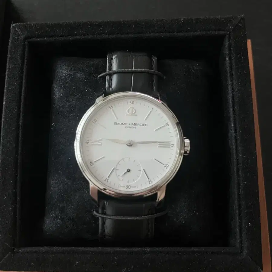 보메메르시에 Classima 기계식수동 남성용스틸 42mm 65495