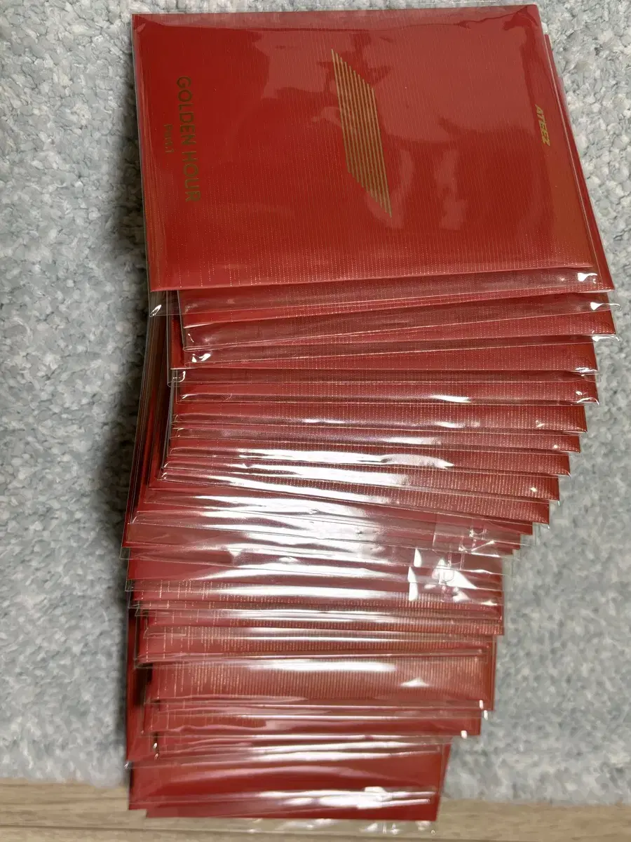 ATEEZ GOLDEN HOUR ateez Golden Hour photocard album unsealed