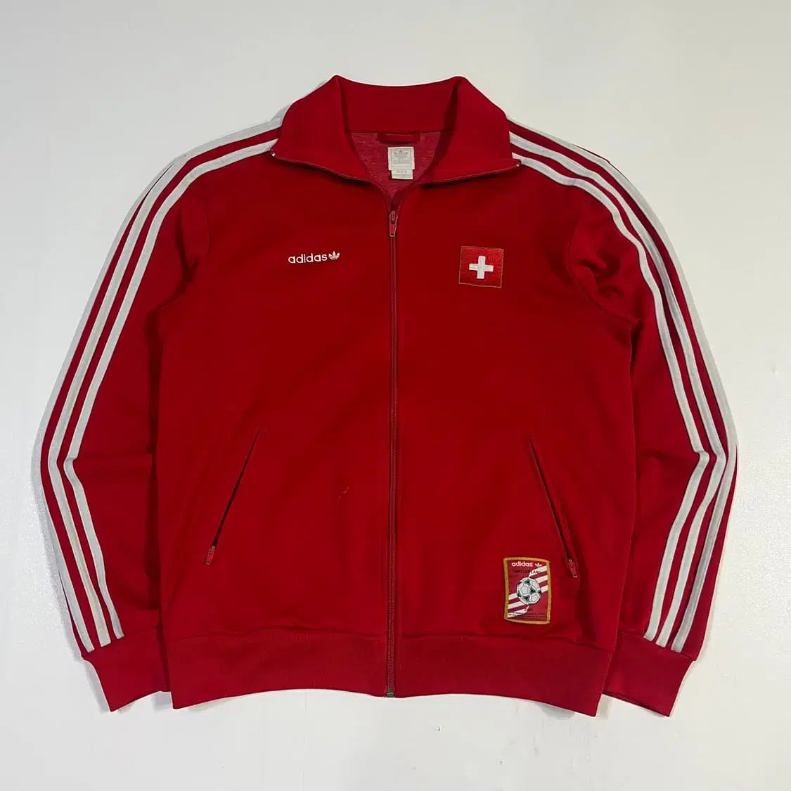 100 adidas Swiss Tracktop Jersey