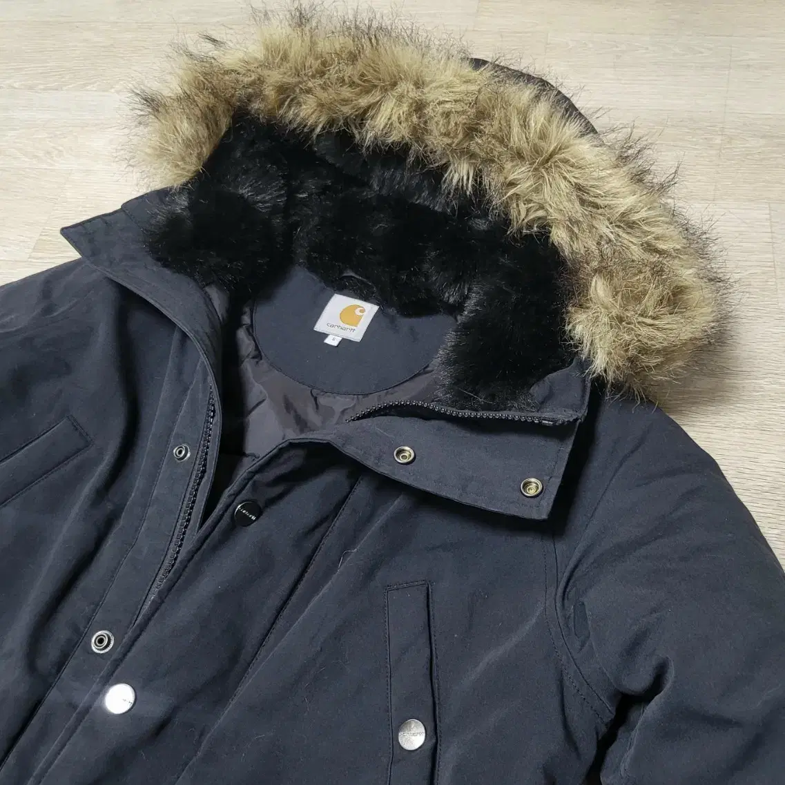 칼하트 carhartt 웰론소재 야상패딩 남녀공용 S(남M 여L)