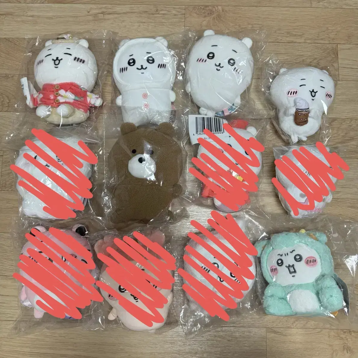 치이카와 누이 여행 농담곰 모찌 털찐 곰돌이 크레페 해피백 키메라 카니