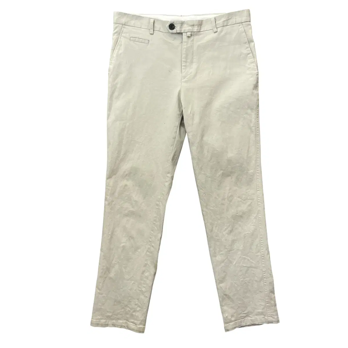 (34) Vintage Light Beige-Gray Pants