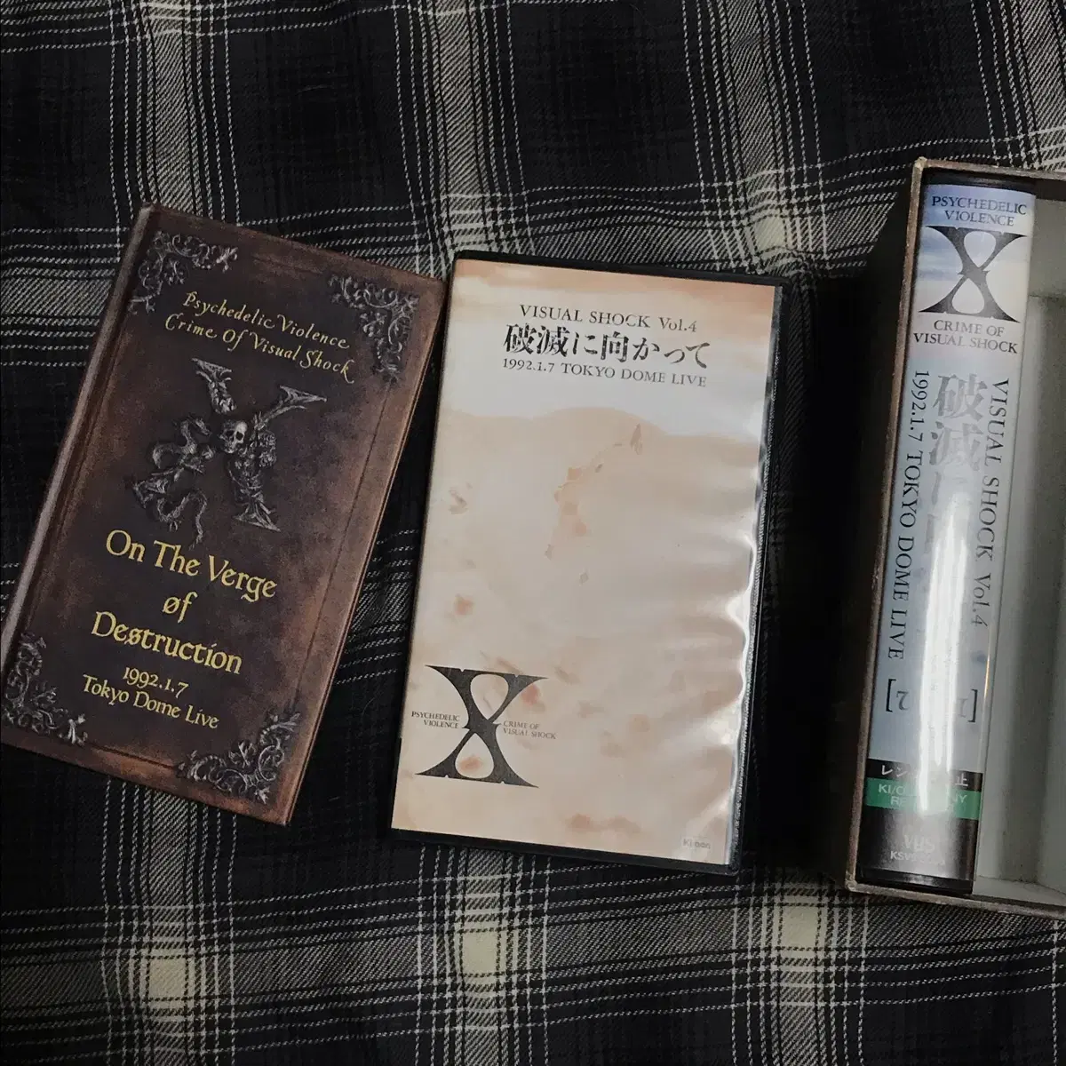 금일 할인 엑스재팬 x japan 1992년 도쿄돔 라이브 vhs 비디오