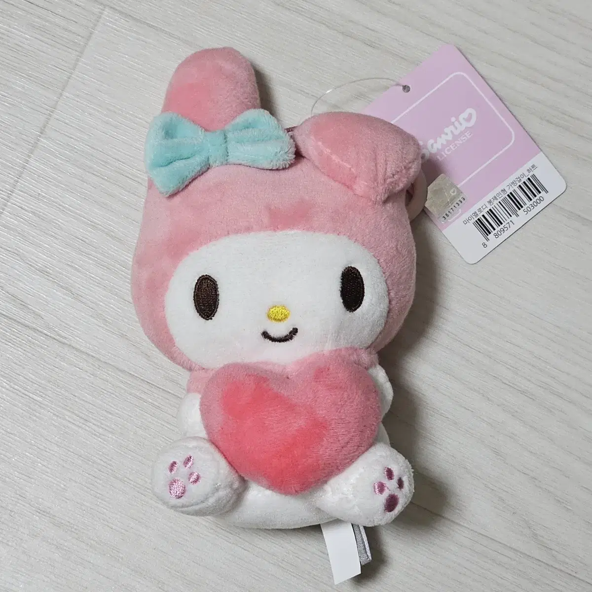 [Event] Sanrio Genuine doll My Melody Plush Doll Bag Hanger Heart