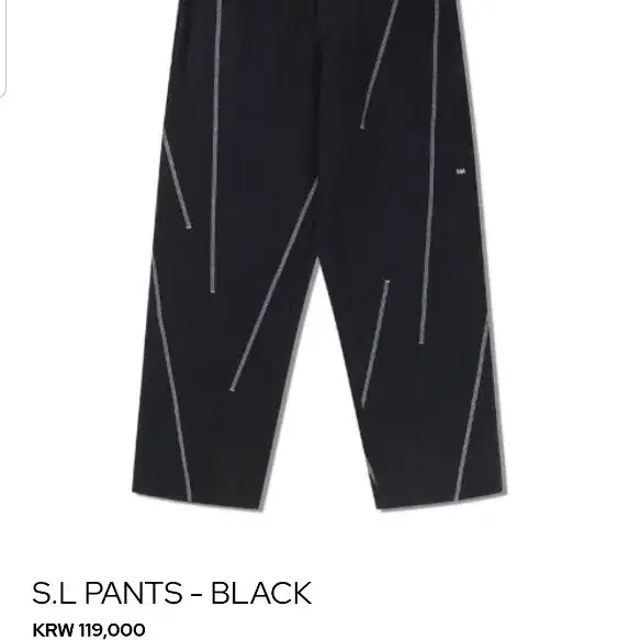 노매뉴얼 s.l pants 바지