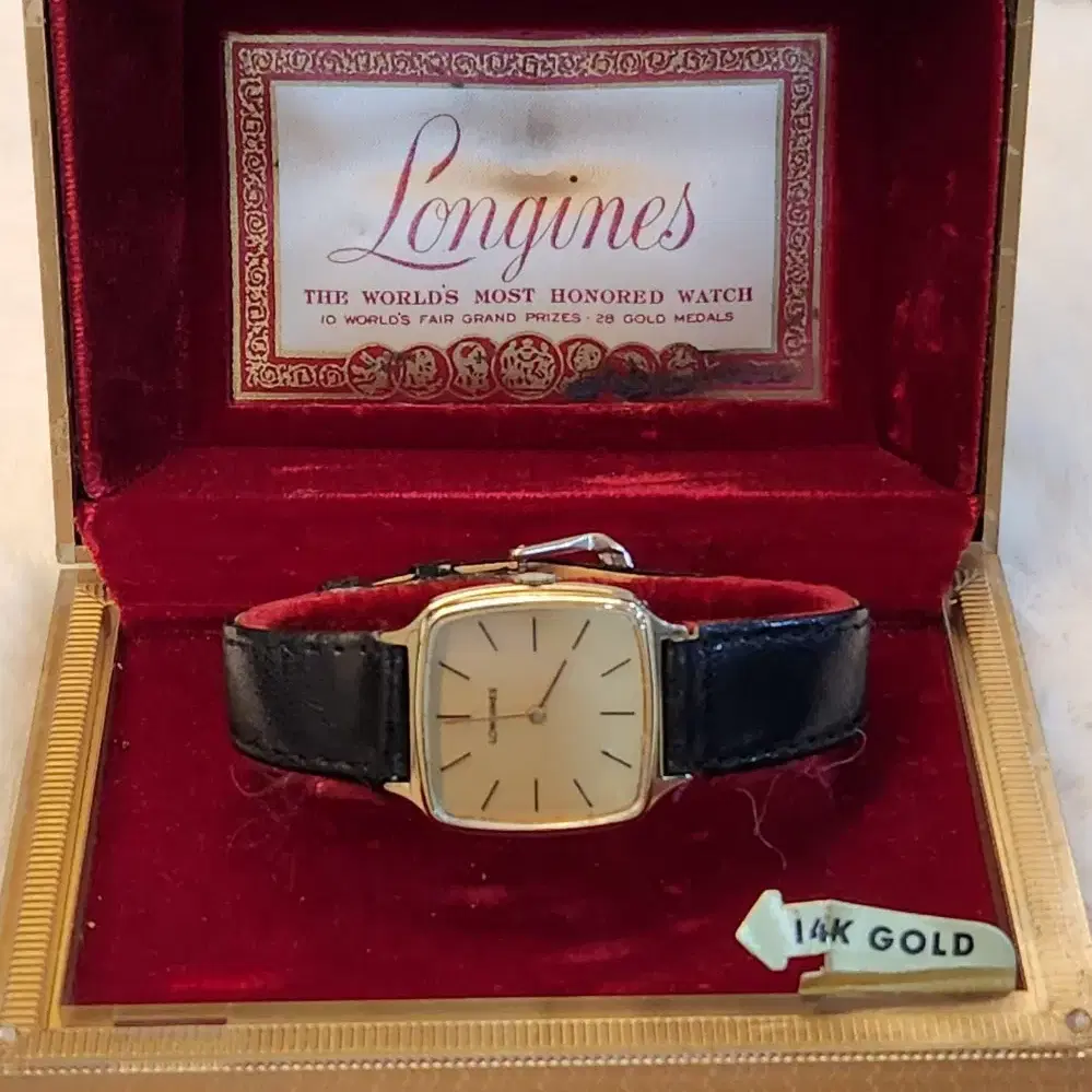 # 18 )LONGINES  14K GOLD  통금