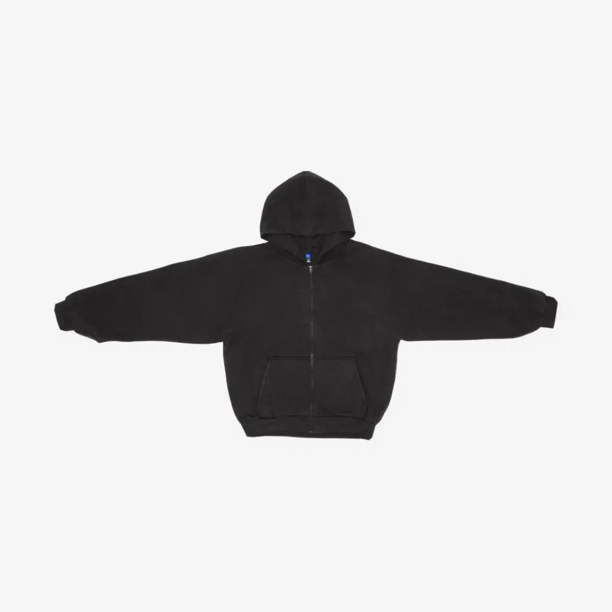 [L] e.ji YZY Zip-up Hoodie Black