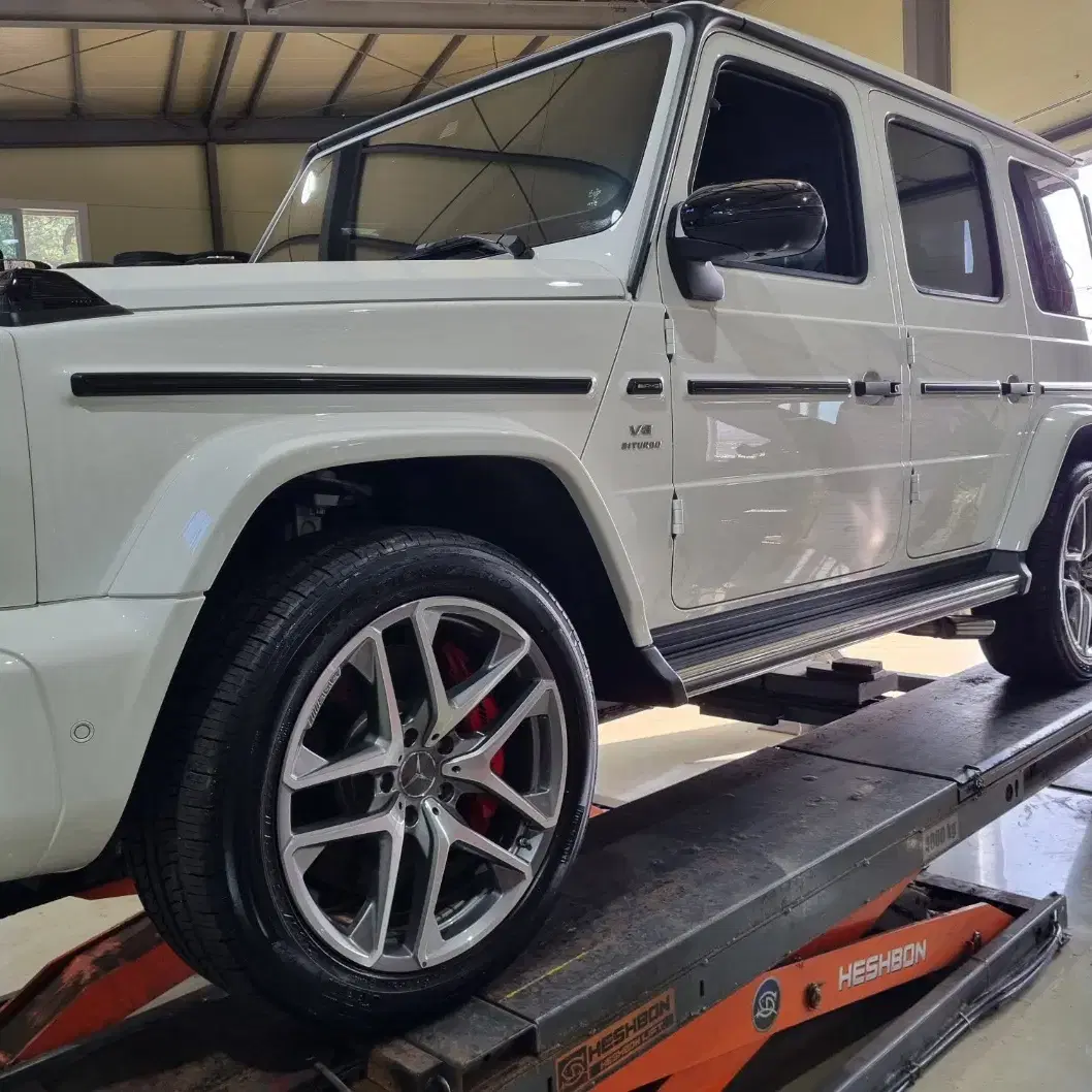 21인치 신형 벤츠 G63AMG 신품급 임판휠타이어 1대분