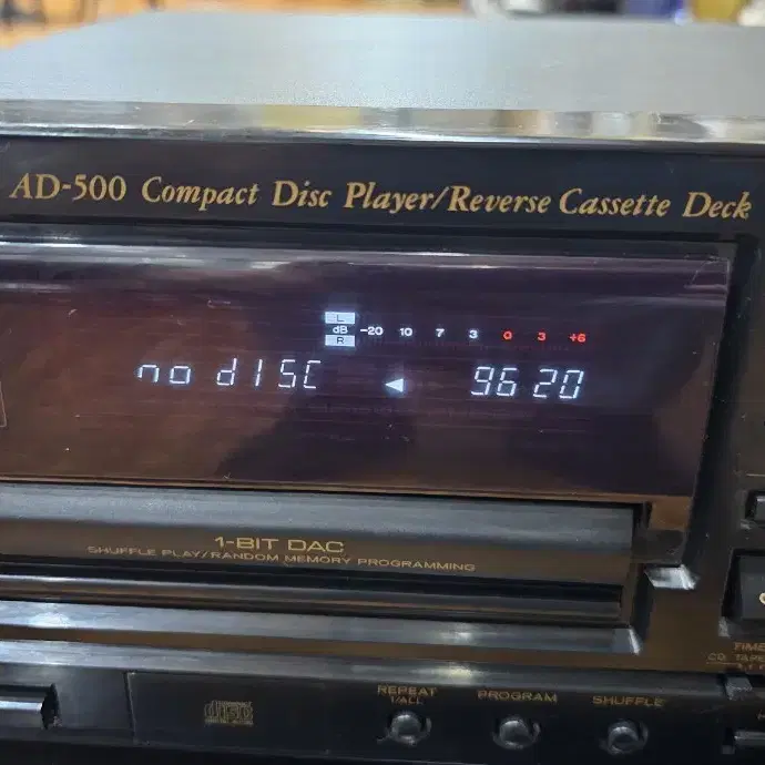 빈티지/ 티악 TEAC AD-500 cd  카세트데크