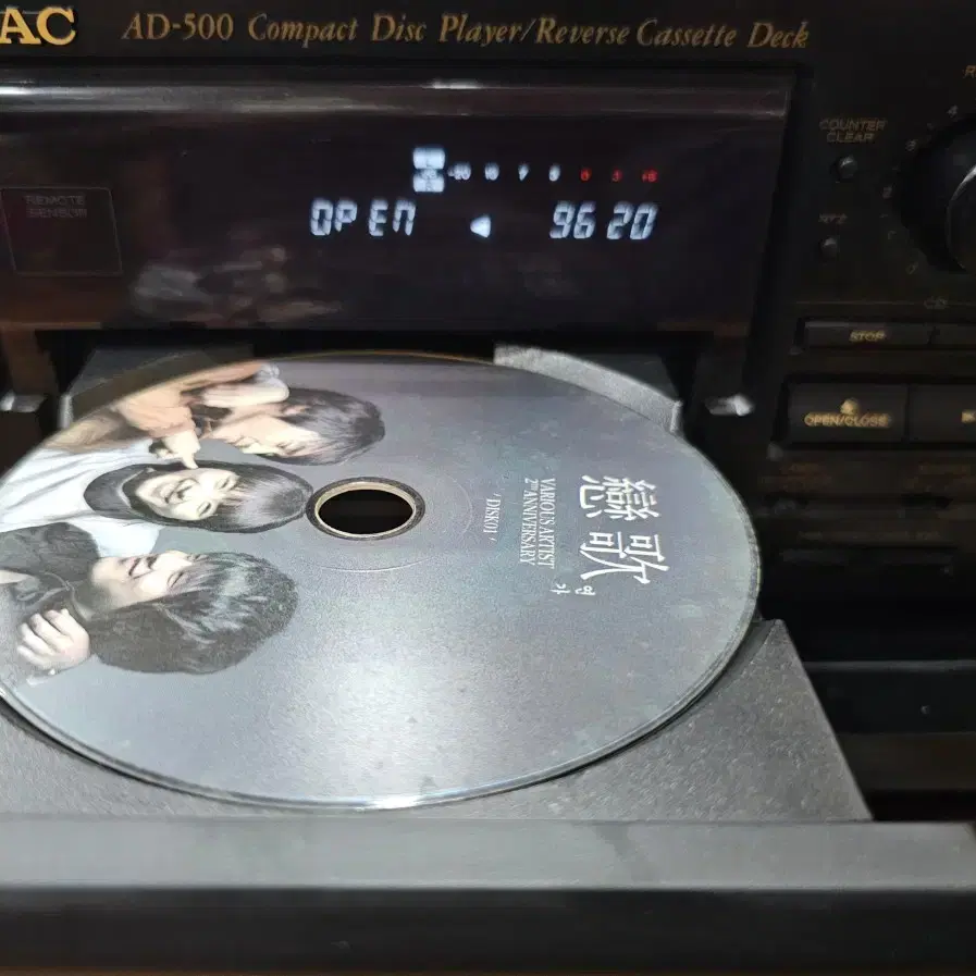 빈티지/ 티악 TEAC AD-500 cd  카세트데크