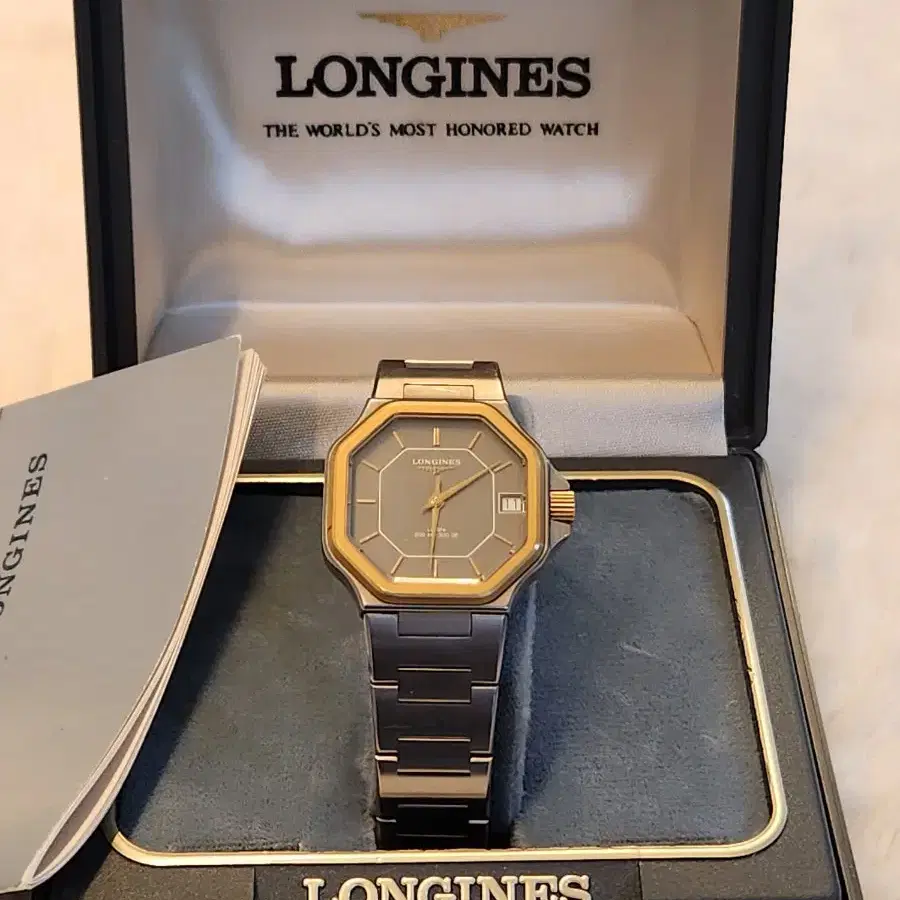 # 23 ) LONGINES   Li-qtz  스페셜 한정판 남성시계