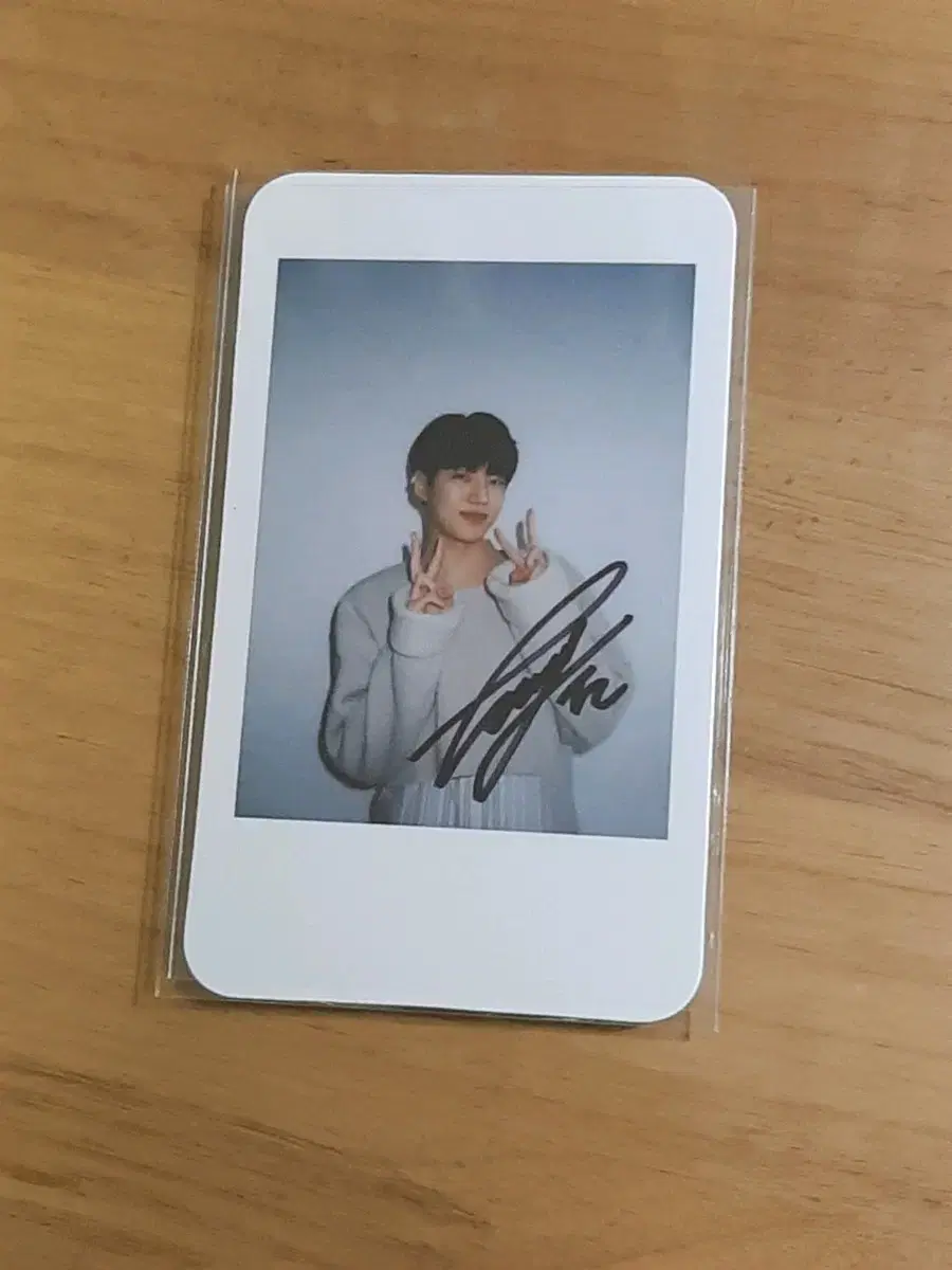 DKZ Jae Chan Magazine Pictorial polaroid photocard WTS