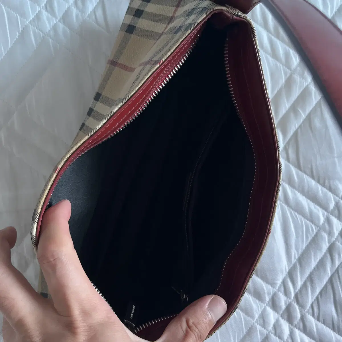 Burberry Baguette Shoulder Bag