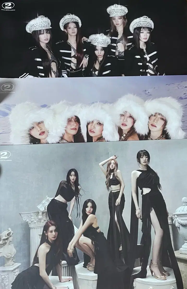 3종 gidle album two 2 정규2집 공식 poster superlady