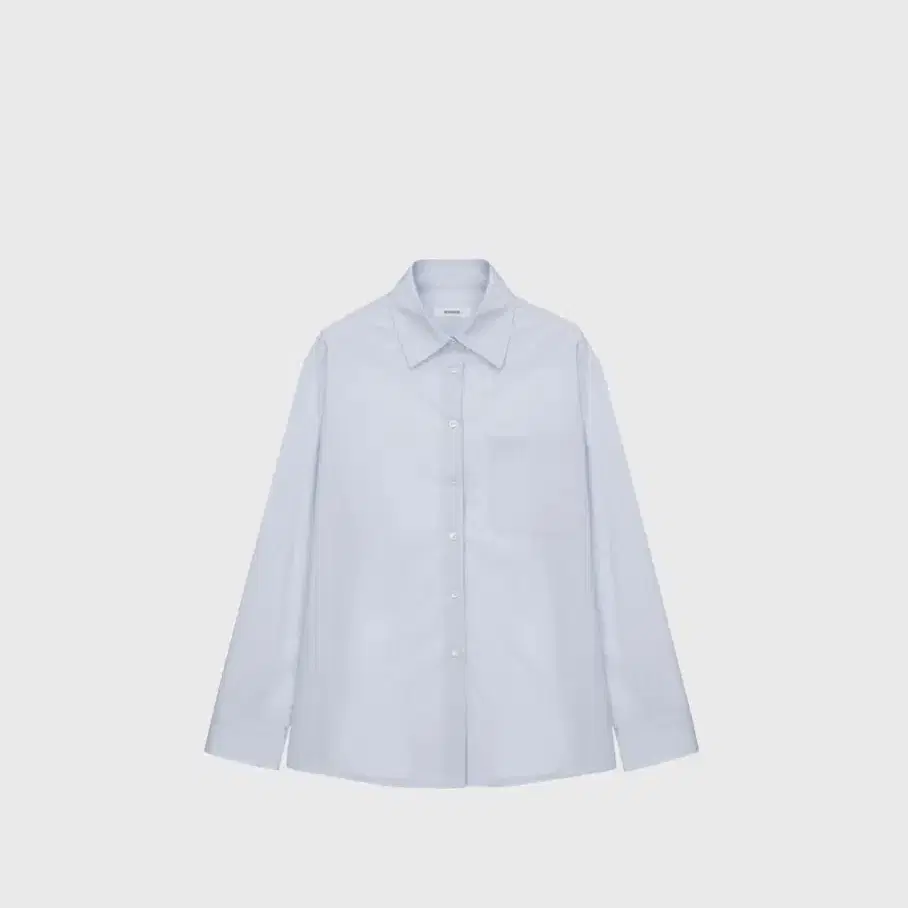 모노하 베이직 셔츠 claude basic shirt 라이트 블루