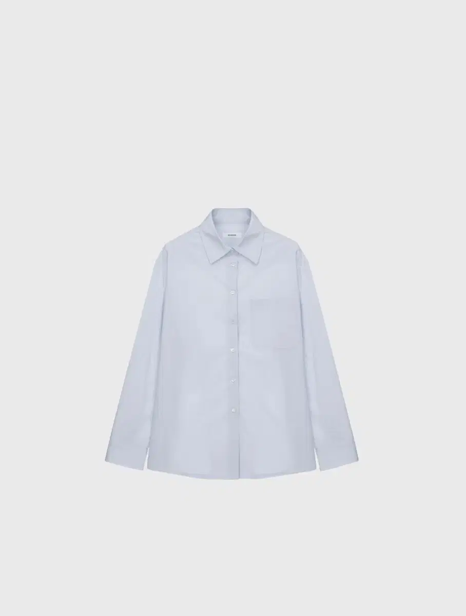 모노하 베이직 셔츠 claude basic shirt 라이트 블루