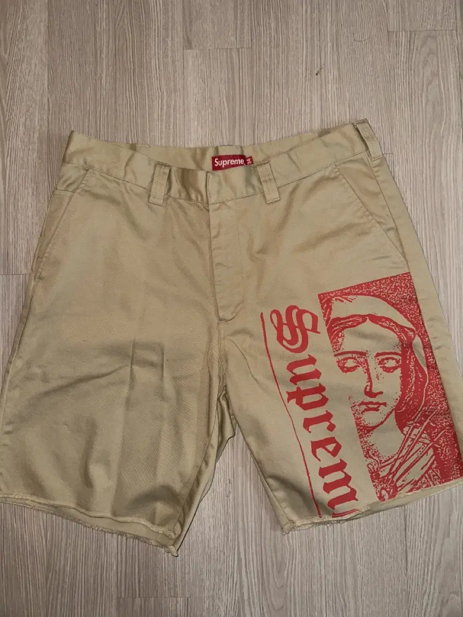 Supreme short 마리아 팬츠