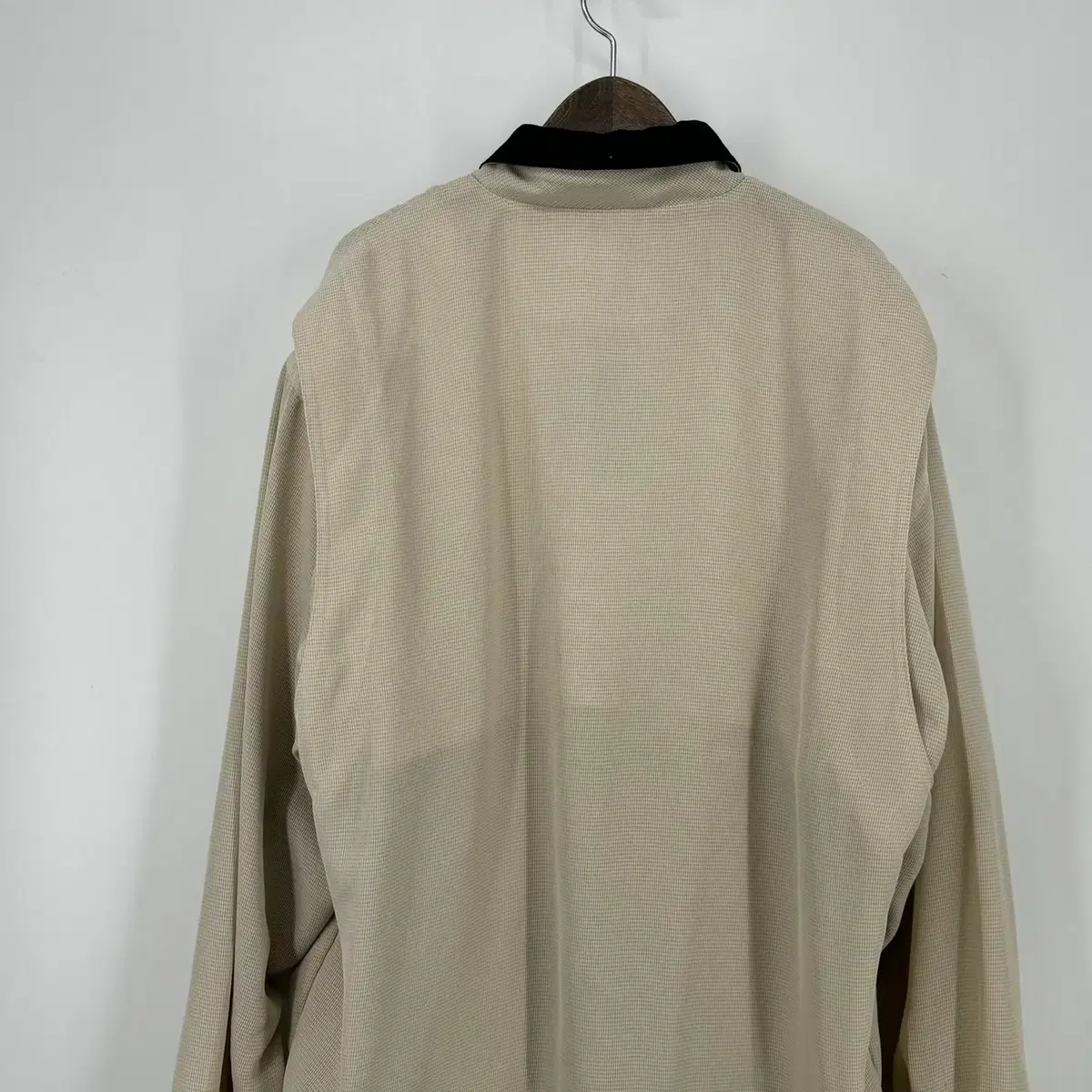 빈티지 배색 집업 점퍼 (105 size /BEIGE)