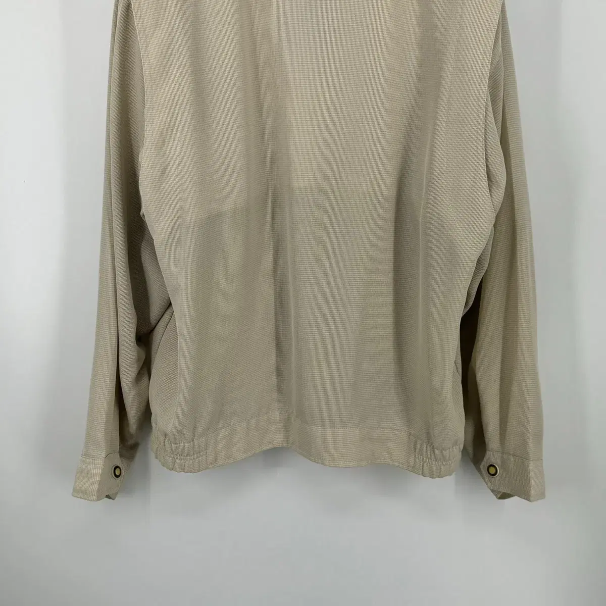 빈티지 배색 집업 점퍼 (105 size /BEIGE)