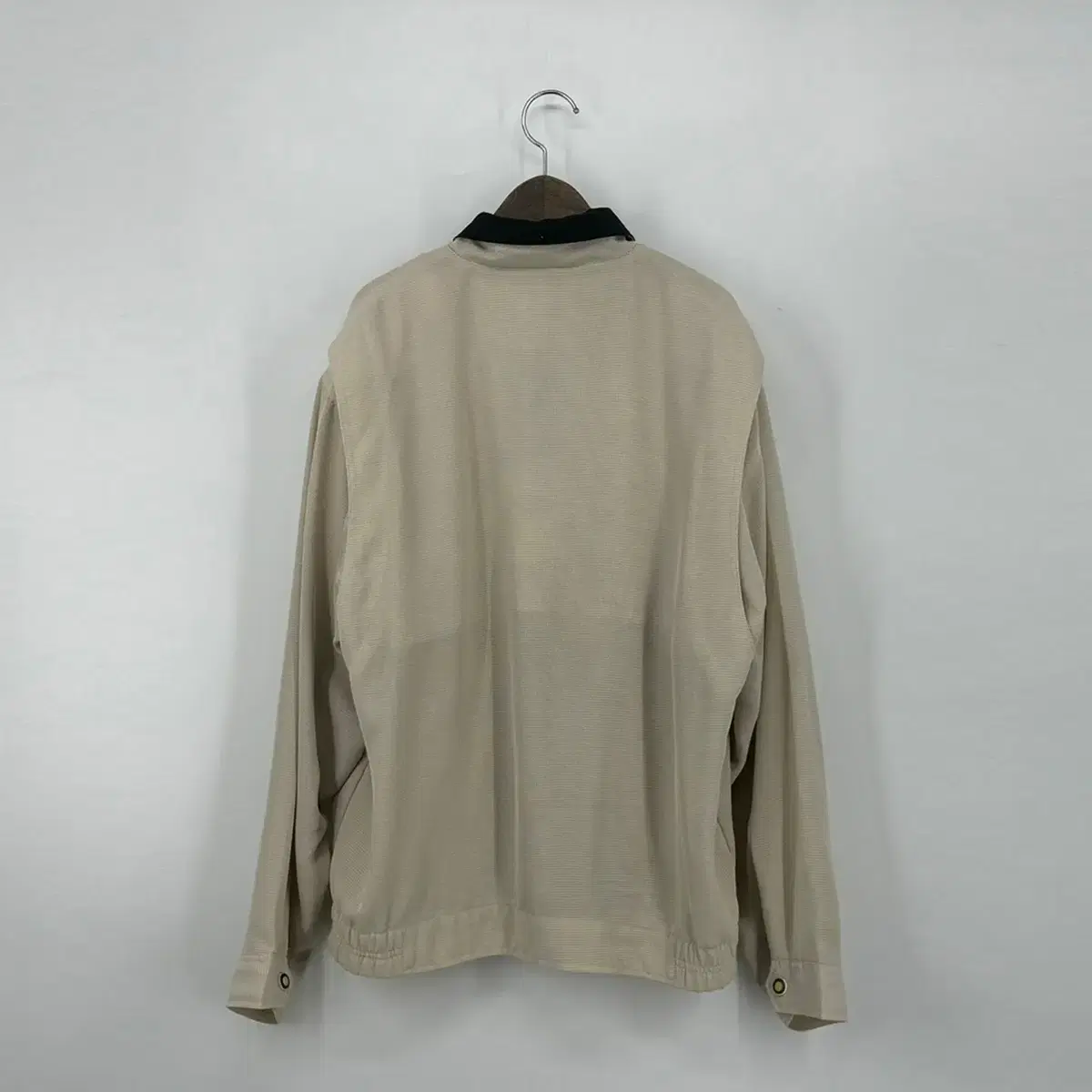 빈티지 배색 집업 점퍼 (105 size /BEIGE)