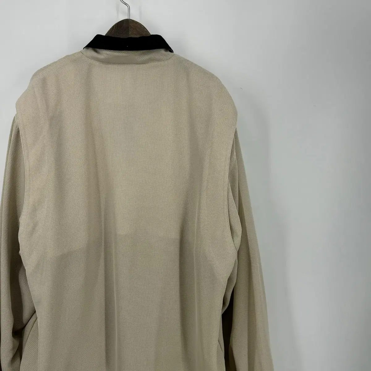 빈티지 배색 집업 점퍼 (105 size /BEIGE)