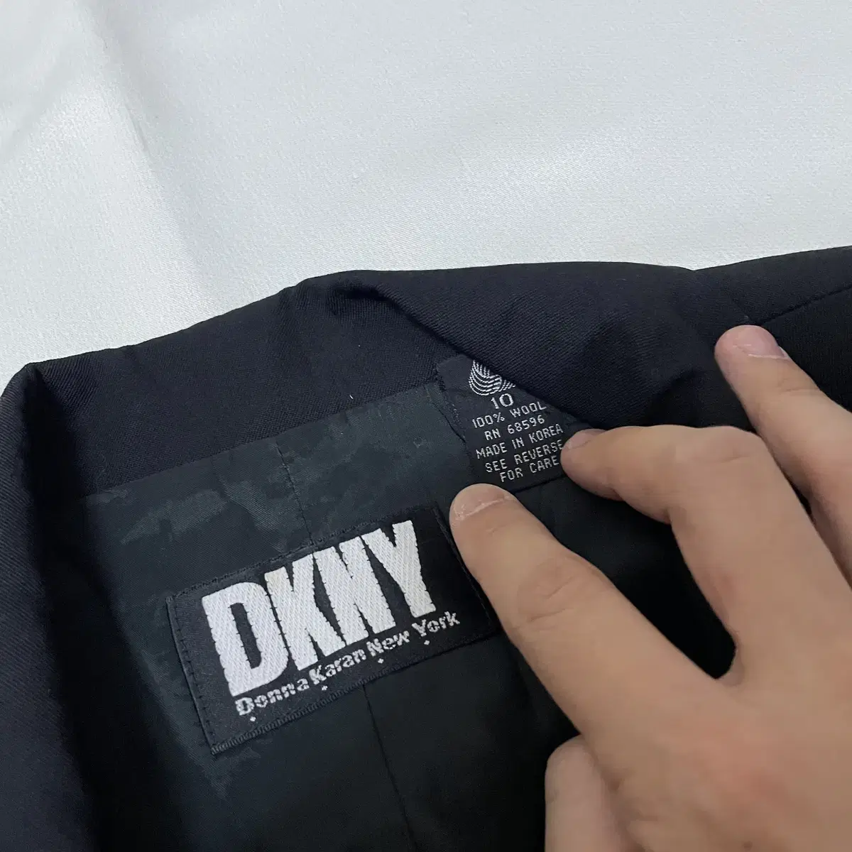 [실측여성L] 디케이앤와이 DKNY 블레이져 자켓 만원샵