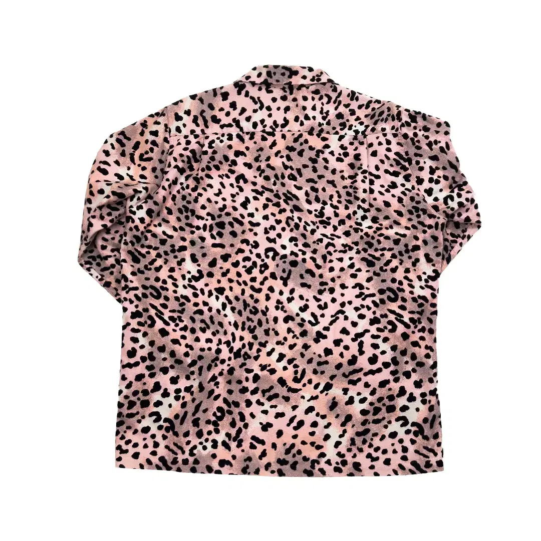 WACKO MARIA 19AW PINK LEOPARD SHIRT