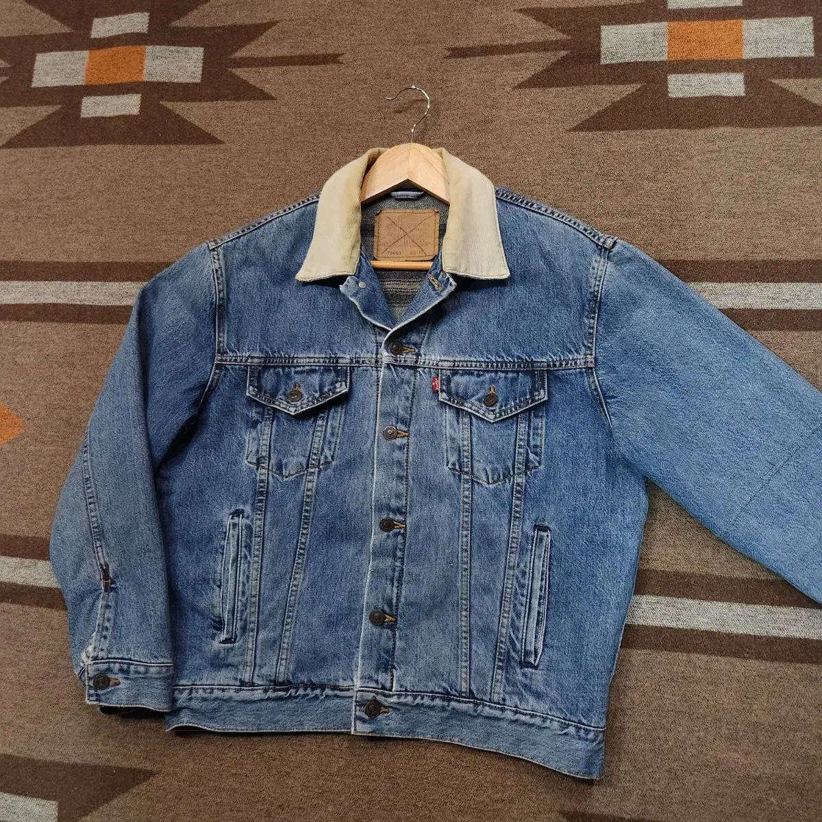 Weekend Sale)Levi's 70602 90s Denim Trucker Jacket M Corduroy