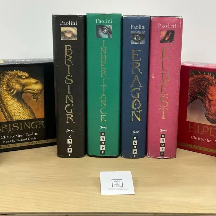 The Inheritance Cycle 4-Book +CD81/상급/택포