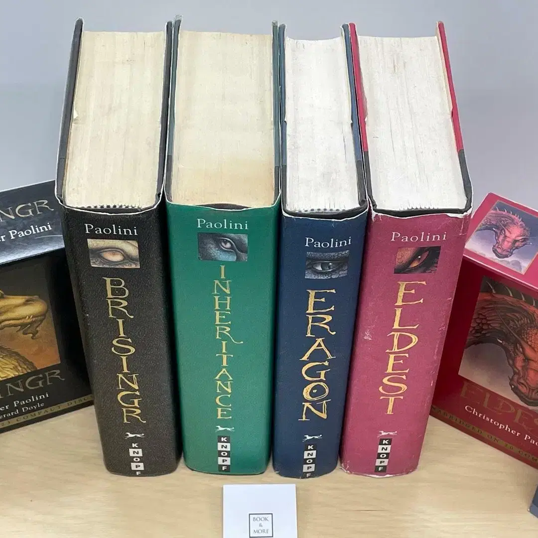 The Inheritance Cycle 4-Book +CD81/상급/택포