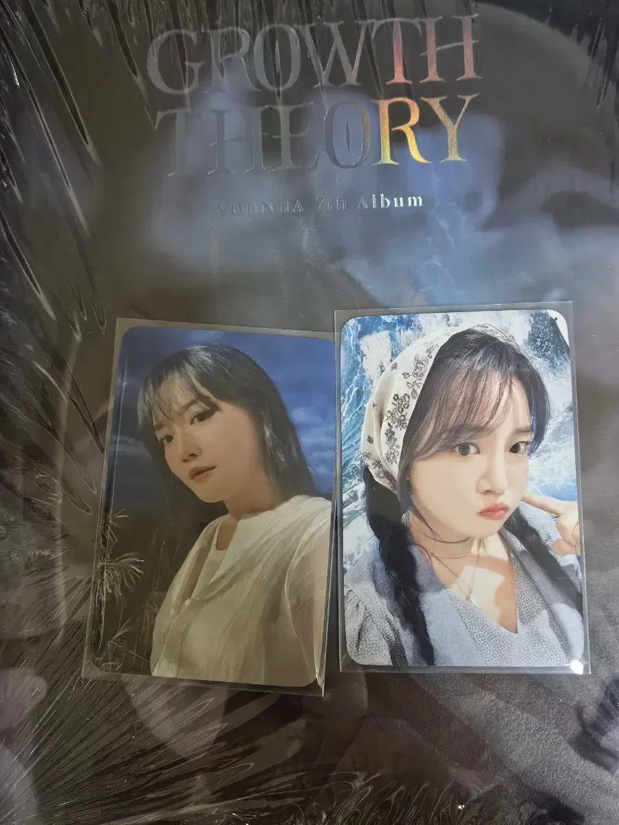 Yoon Ha's 7th album sealed 2 albums + Hooj Fan Store unreleased photocard wts