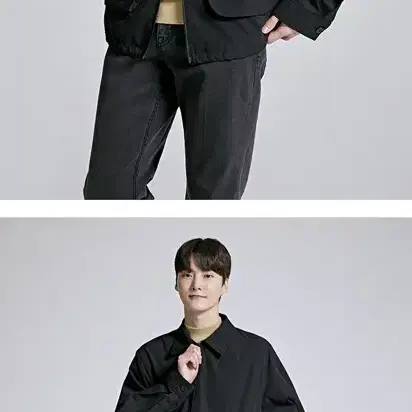 스파오 SPAO 오버핏 크롭 집업 점퍼