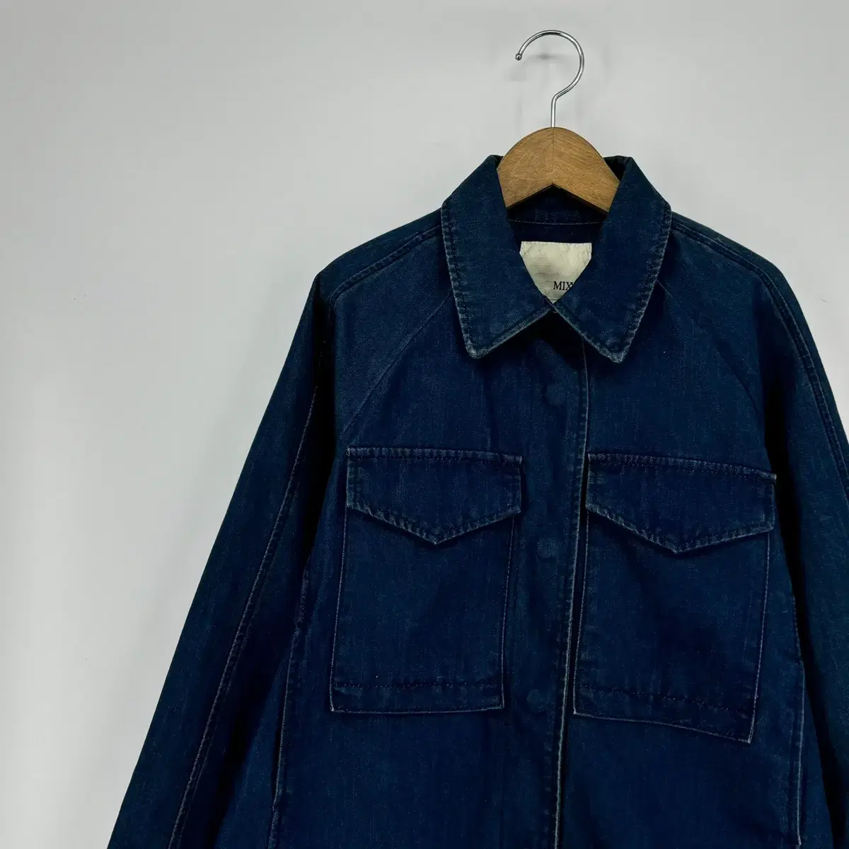 MIXXO 미쏘 프린팅 청자켓 (M size / DENIM)