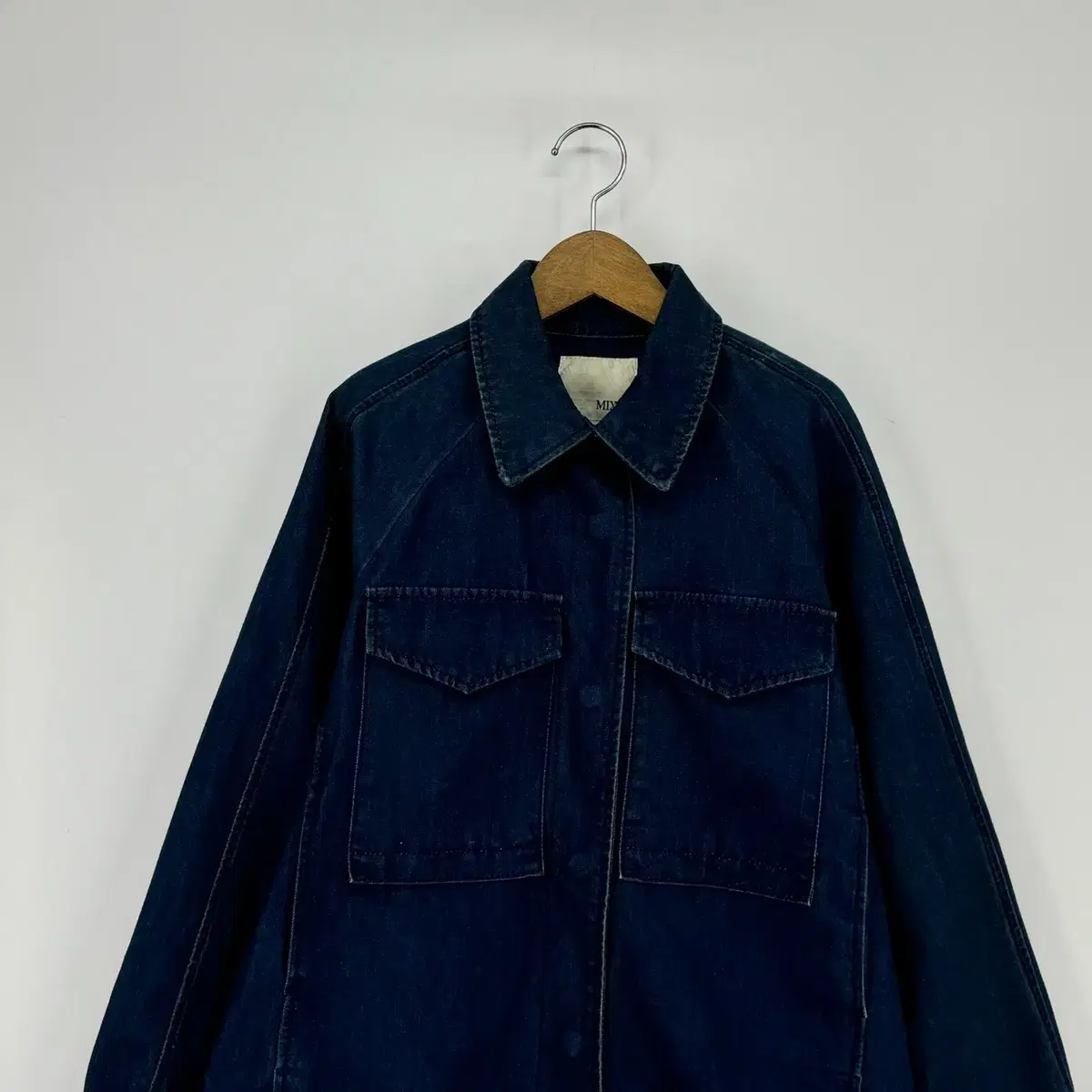 MIXXO 미쏘 프린팅 청자켓 (M size / DENIM)