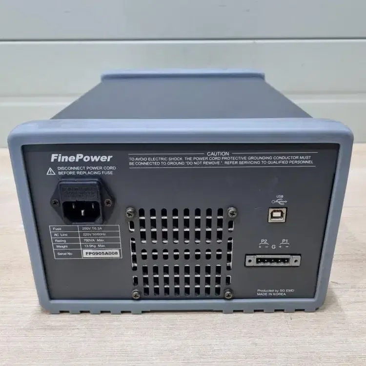 FinePower S-6003D DC Power Supply 파워서플라이