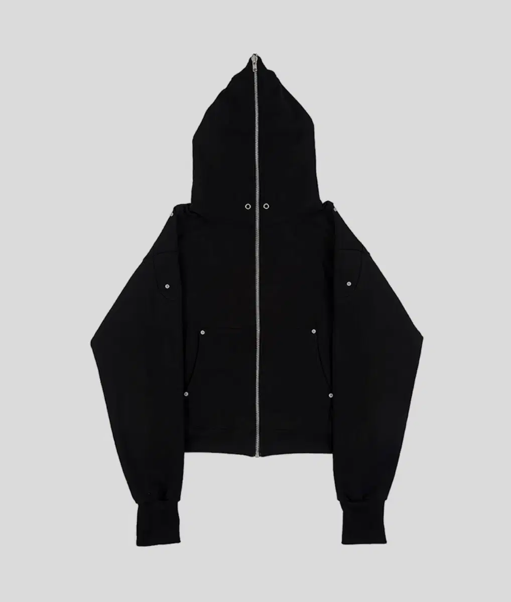 Sunday Off-Club Full Face Zip-Up Black One Size