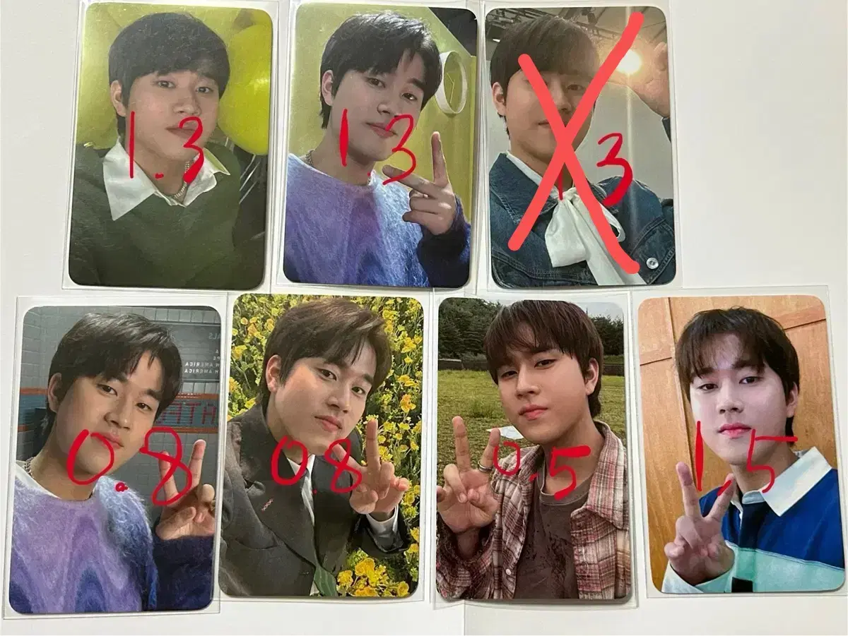 LEE MUJIN Cheong An Imo Youth Comics photocard unreleased photocard WTS