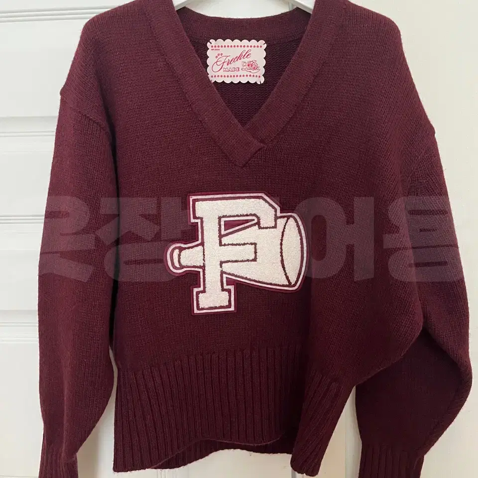 택포)프레클 cheerleading knit sweater freckle