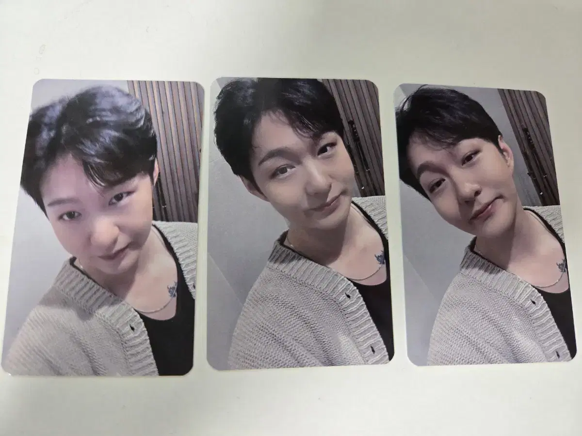 Lee Changsub Jejemu unreleased photocard set 2.8