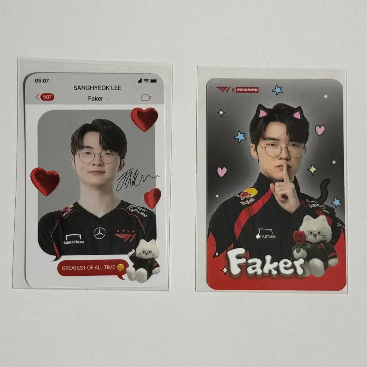 Sell) Tiwon T1 Faker Affordable photocard 1st 2nd