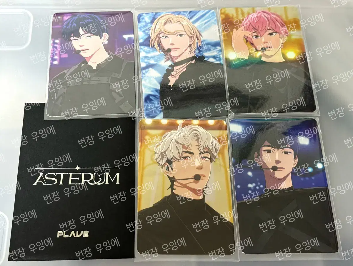 Plave Black Photocard B Set