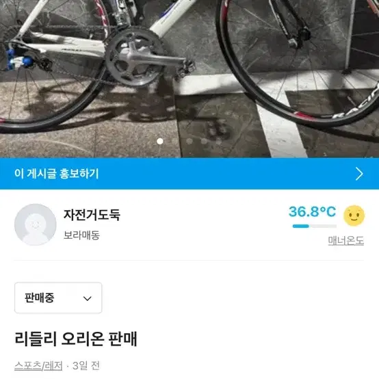 리들리 오리온 판매